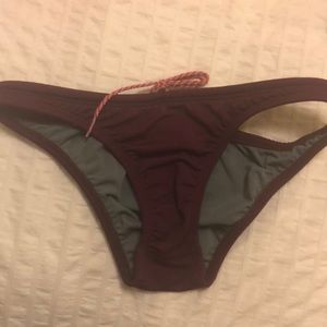 Jolyn bikini bottoms cabernet size M